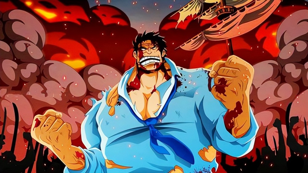 海贼王官方情报：卡普实锤海军最强！路飞差点成了第二个柯南？