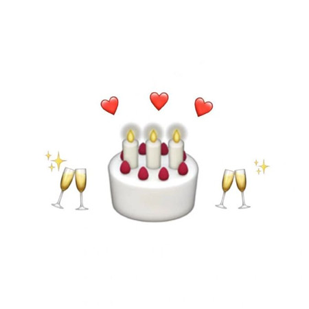 趣味emoji组合俏皮的背景图大全-2022全新很可爱的emoji素材小心女必备