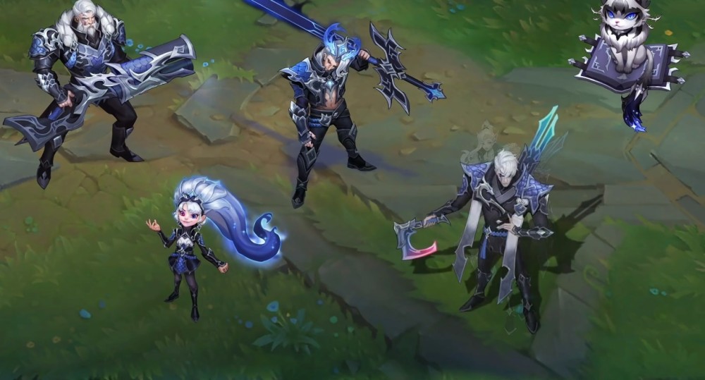 “EDG的皮肤，本来是邪恶风格”，设计初稿被公开，看起来很吓人