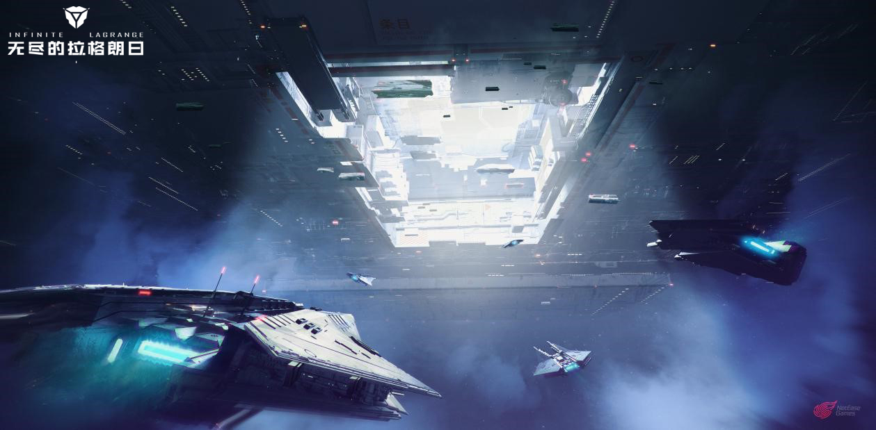 银河中翱翔的航母卫士无尽的拉格朗日战机类型一览