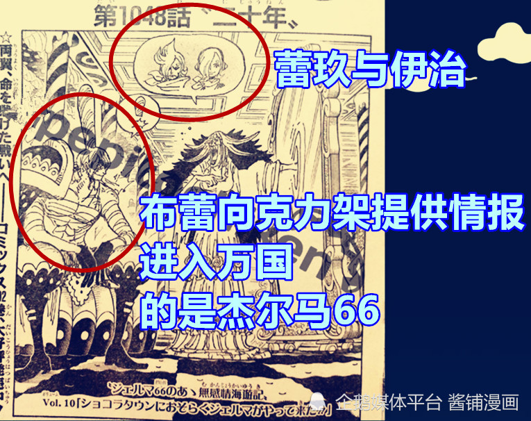 海贼王1048话，将星克力架恢复后再登场，凯多化身为究极的炎之龙