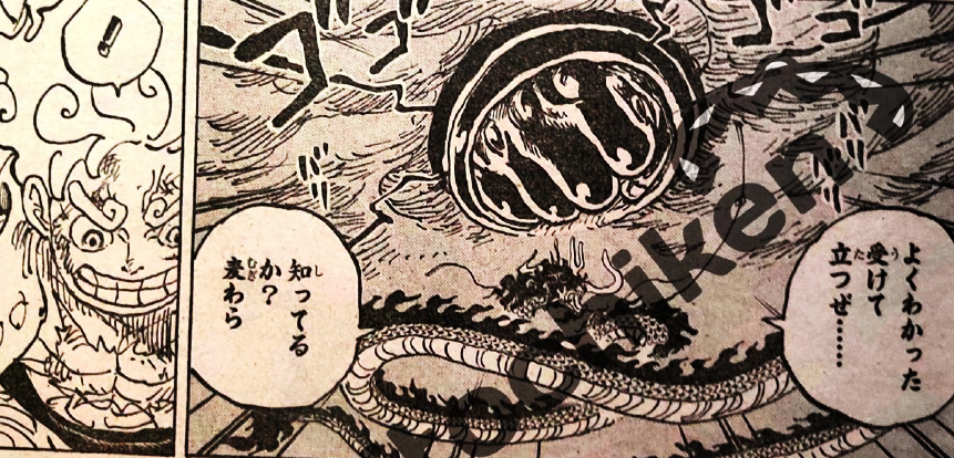 海贼王1048话：路飞右臂被火焰燃烧，即将融化，这是在致敬红发？