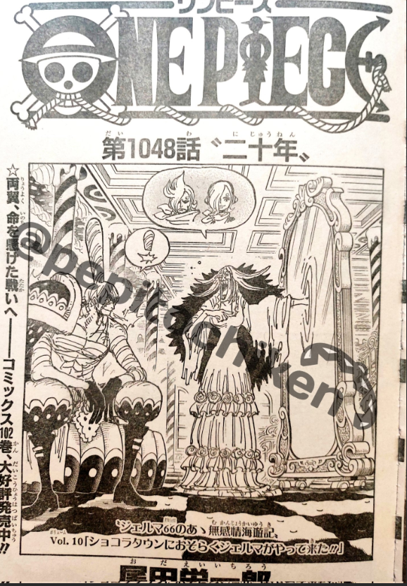 海贼王：1048话情报图～
