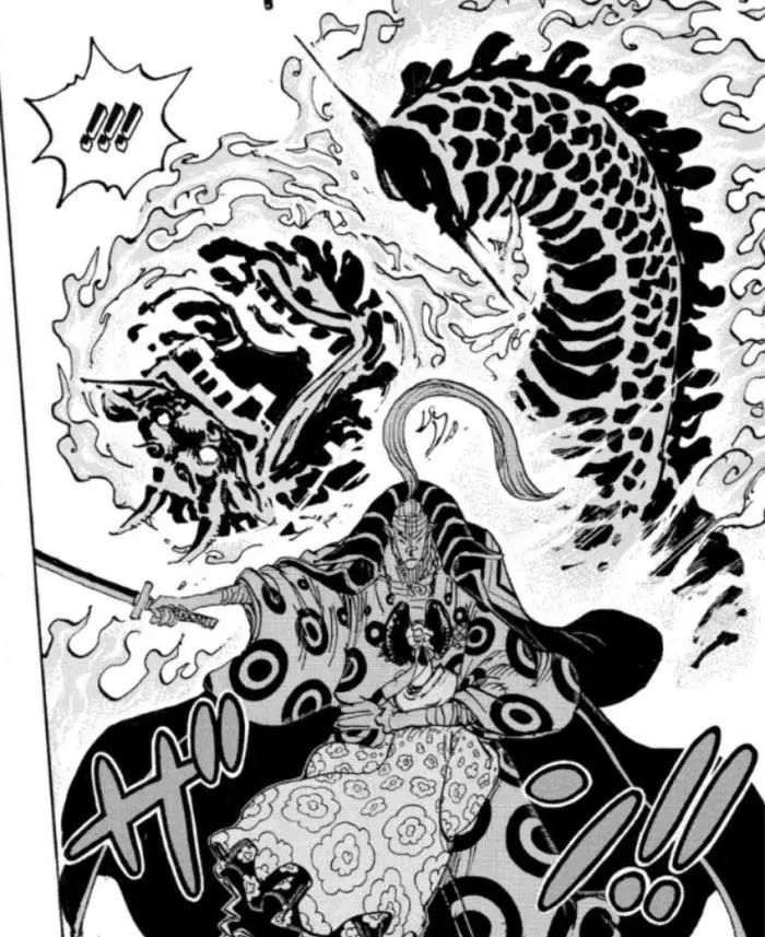 海贼王1048话分析，流樱强还是霸缠。