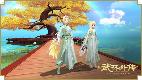 ​绮春沐花万象新 新武林外传手游开启春季新时尚