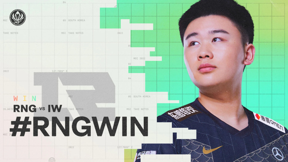 RNG首秀干碎IW，小虎一打二强势单杀，Bin新头型成为焦点