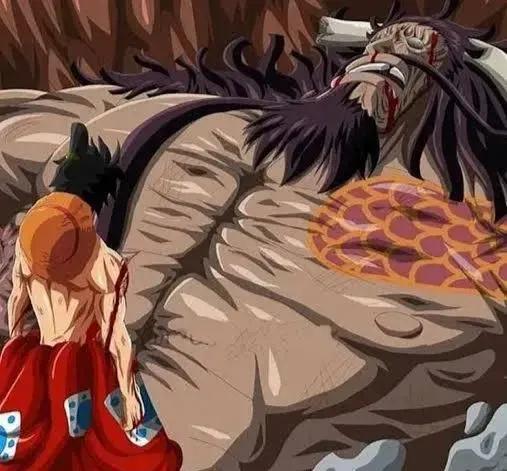 海贼王1049话情报：路飞击败凯多，战斗结束，凯多回忆起洛克斯