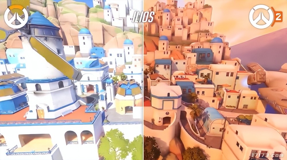 《守望先锋归来》与前作地图对比 玩家：暴雪三年就换了个灯泡？