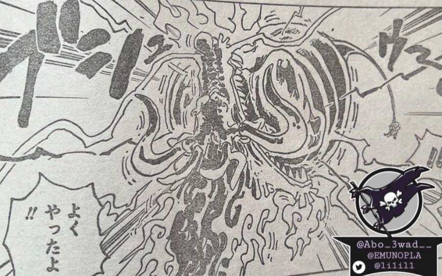 海贼王1049话：凯多老师败北图透公开 完美复刻明哥的败北场面