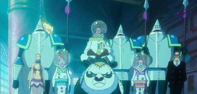 海贼王：一群熊猫人流落凡间，1只被擒，1只跟踪路飞，让四皇为难