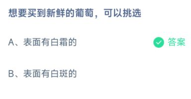 想要买到新鲜的葡萄可以挑选