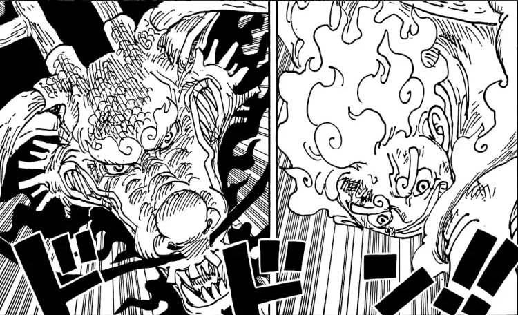 海贼王：致敬最好的老师百授凯多，最强生物终究难敌开挂王路飞