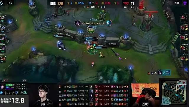 RNG复仇战再会G2，LPL绝活依旧很多，击败T1后已经觉醒？