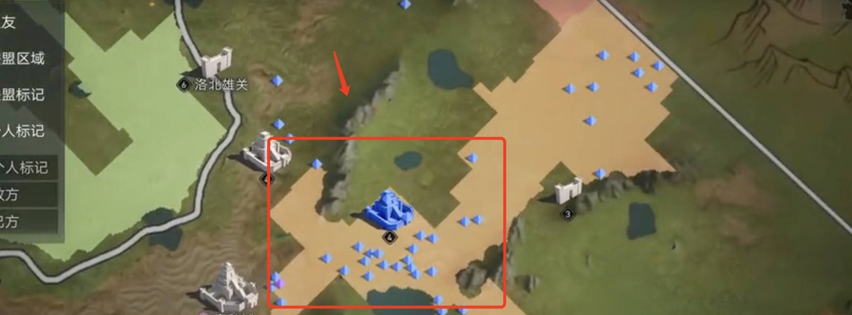 重返帝国临时营地位置介绍-重返帝国临时营地怎么找