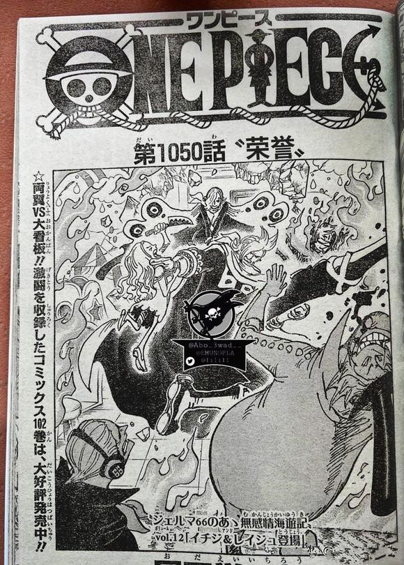 海贼王1050话汉化，凯多战败生死不知，桃之助即将登上将军宝座