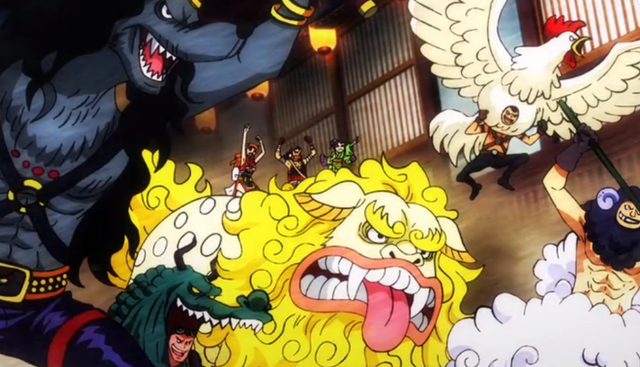 海贼王1019集：小身体，大谋略，小玉比九侠靠谱，弗兰奇秒杀笹木