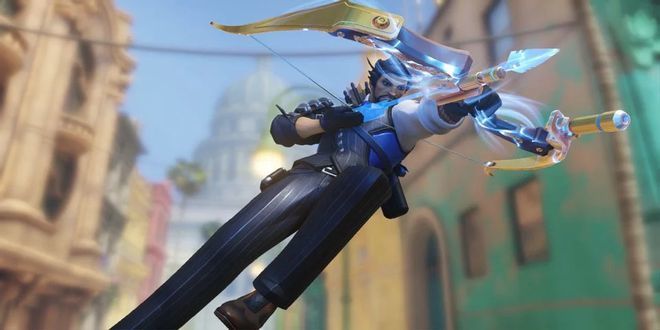 热闹的守望先锋剪辑显示半藏在 30 秒内死亡 3 次