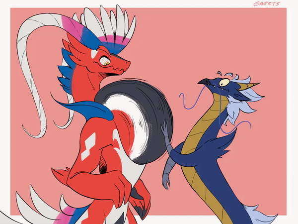 《宝可梦 朱/紫》新情报公布，来看看大触们的同人图吧