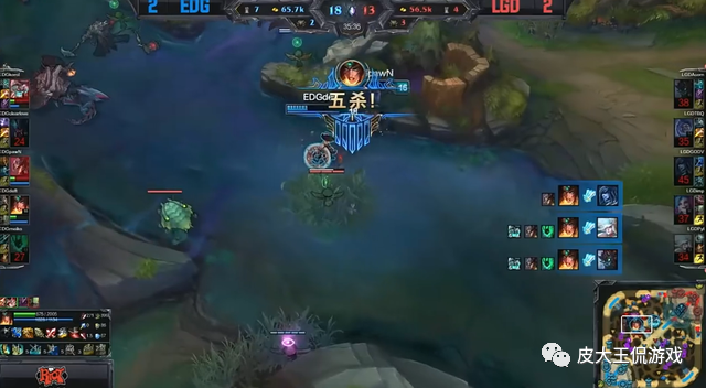 史上最佳五杀镜头，LPL赛区最多，UZI五杀VN只能排第四