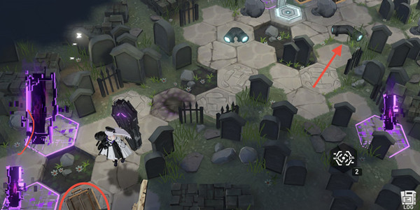 深空之眼墓园深处怎么过?墓园深处通关路线图文攻略图片2