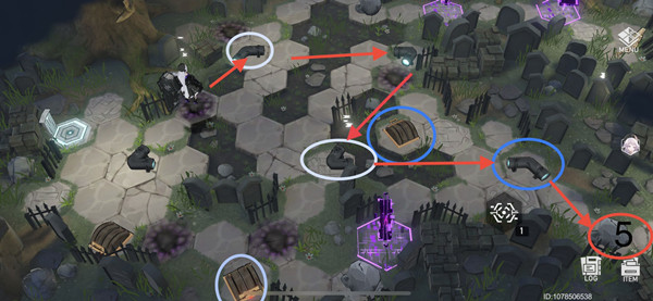 深空之眼墓园迷失怎么过?墓园迷失通关流程攻略图文一览图片6