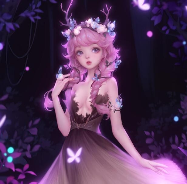 王者荣耀瑶嘴巴里含着铁球图片-王者荣耀瑶翻白眼吐舌头流口水图片