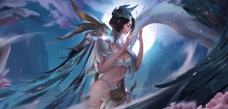 王者荣耀女英雄正能量的照片-王者荣耀女英雄去掉所有布料