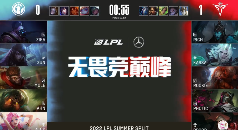 V5碾压IG豪取9连胜！Rookie回归4连MVP太离谱