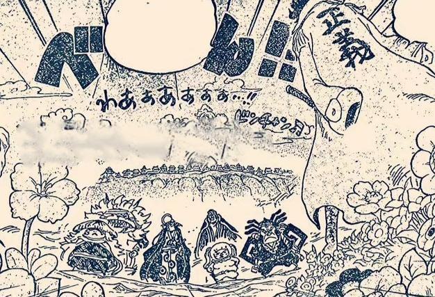 海贼王1054话：桃之助vs绿牛，红发暂时不见路飞，萨博晋升炎帝