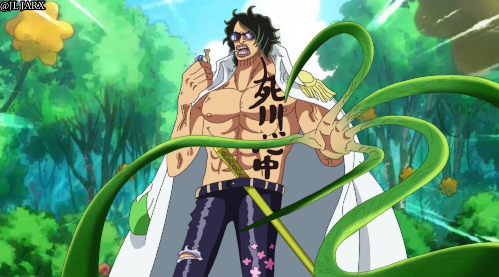 海贼王1054话：绿牛化身植物人，与大和等人开战，极端发言受争议