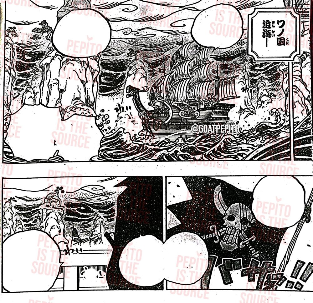 海贼王1054话红发情报图：眼神慈祥的老父亲 黑化言论不攻自破