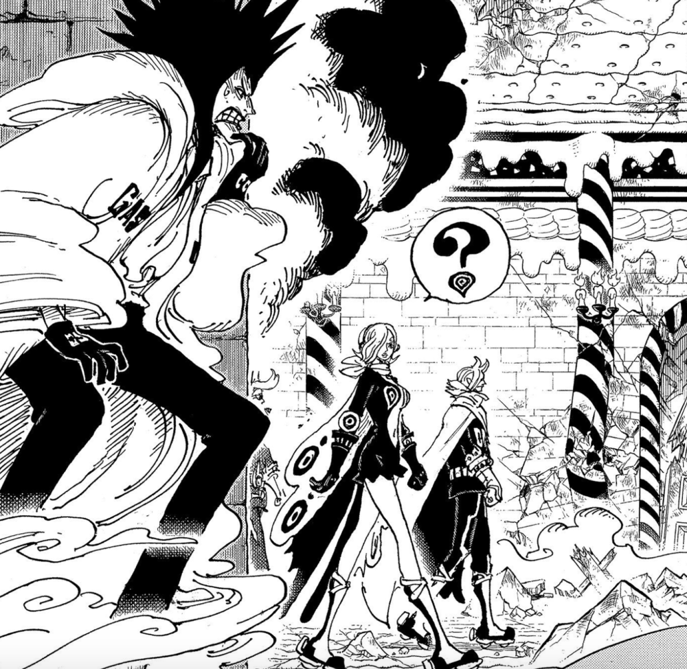 海贼王1056话：尴尬！大和上船失败，卡二登场，三船长分道扬镳