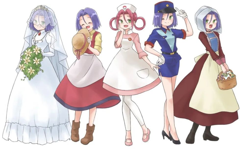 宝可梦 小次郎 同人合集 为了维护世界的和平 可爱又迷人的反派角色