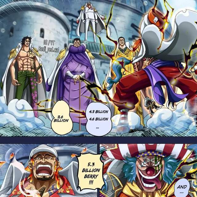 海贼王1057话情报：大和实锤上船，黑胡子盯上女帝，路飞惨了