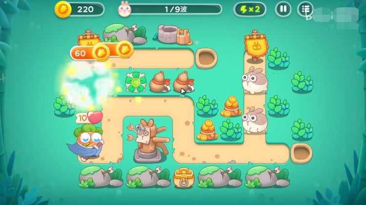 卧兔藏龙第17关通关攻略-保卫萝卜4卧兔藏龙第17关怎么过