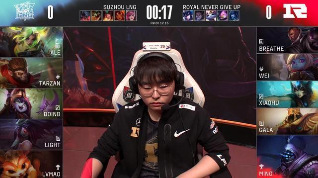 LPL冒泡赛：Wei波比完美节奏 RNG滚起雪球碾压LNG先驰得点