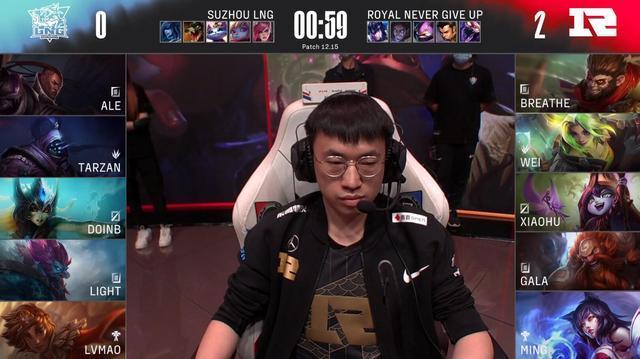 LPL冒泡赛：灯皇卢仙大杀四方 LNG稳扎稳打力克RNG扳回一城！