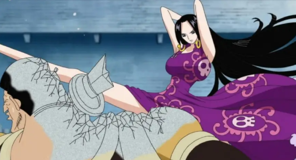 海贼王1059话：女帝秒了戴彭巴斯克，红发再出场，马尔科行踪揭秘