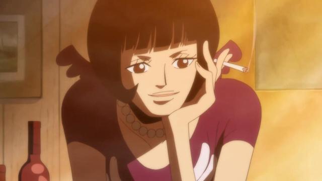 海贼王1059话：雷利老相好夏奇的身份曝光，前九蛇海贼团团长