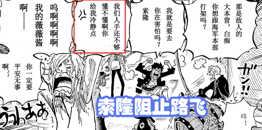 海贼王1060，索隆一句话点醒路飞，新岛屿有“路标正文”的信息