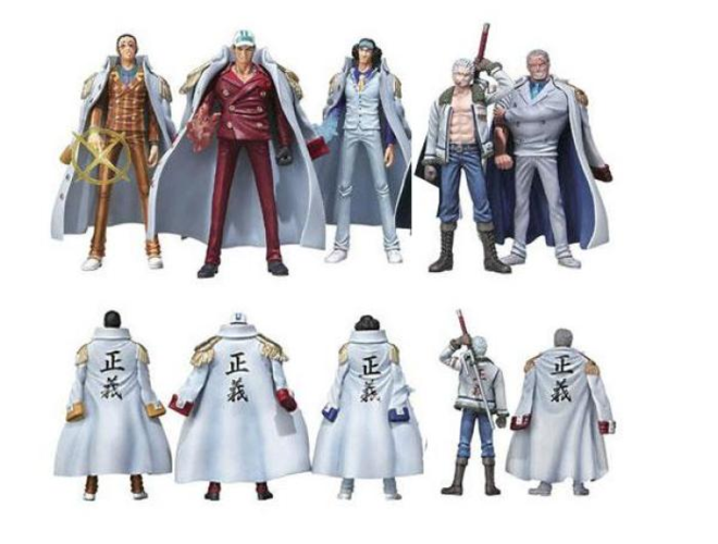 《海贼王》历代海军大将实力排行（全）