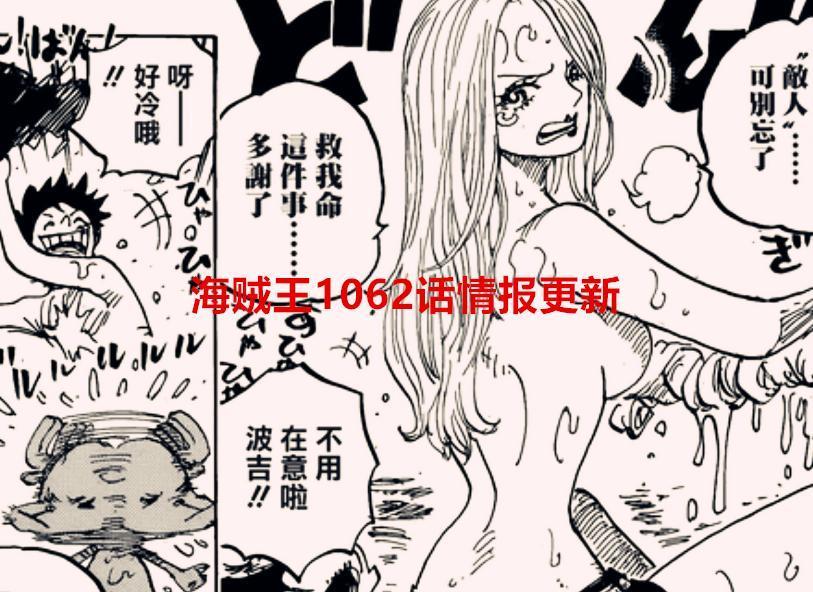 海贼王1062话情报：果然女版贝加庞克是假的，她只是看过日记而已