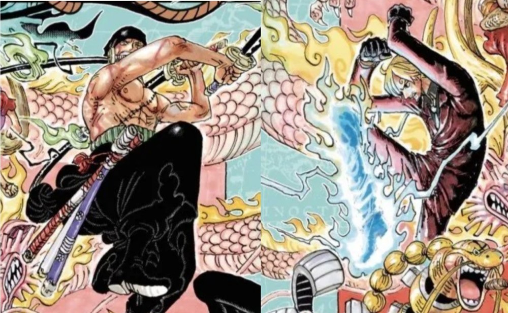 海贼王：山治后期觉醒霸王色和紫火，索隆加强见闻色和炼成黑刀