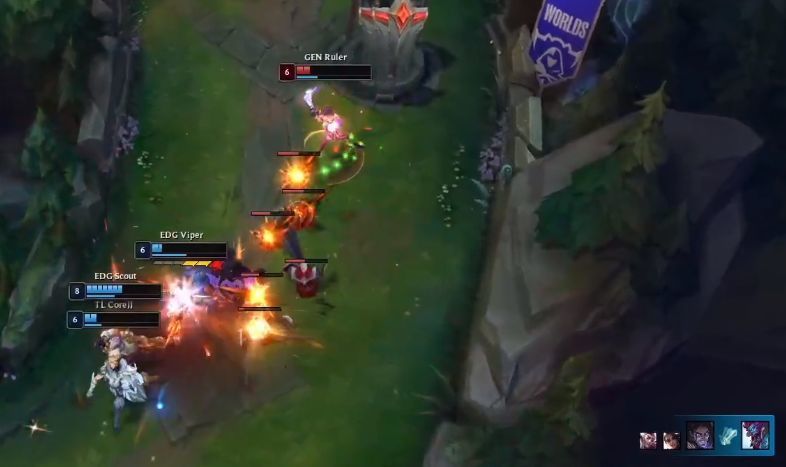 LPL选手陆续进入冠军队列，Meiko和Viper下路相爱相杀