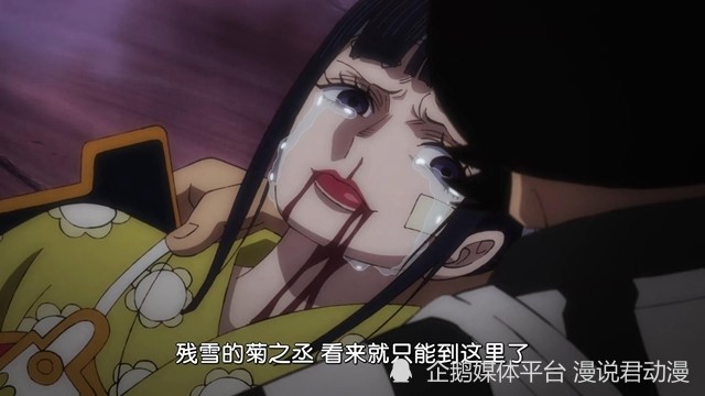 海贼王1035集：小菊梅开三度，觉悟太低，最终退场