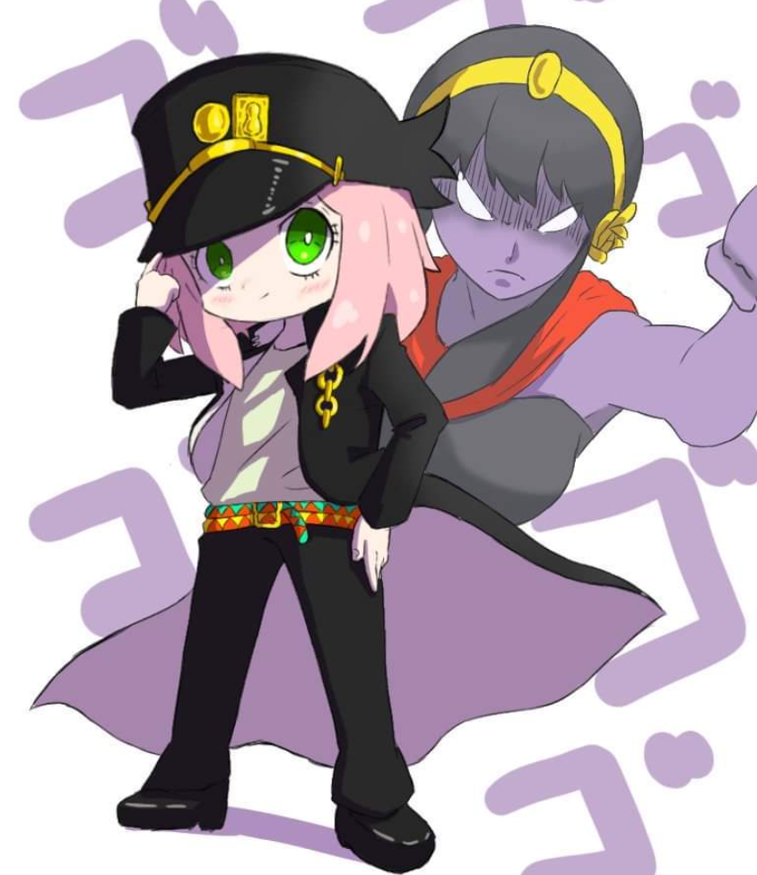 当阿尼亚COS其他动漫人物，看到COS四档路飞造型，直接笑了