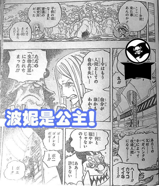 海贼王1062，波妮提起“萨博”，路飞生气开5档“尼卡”形态