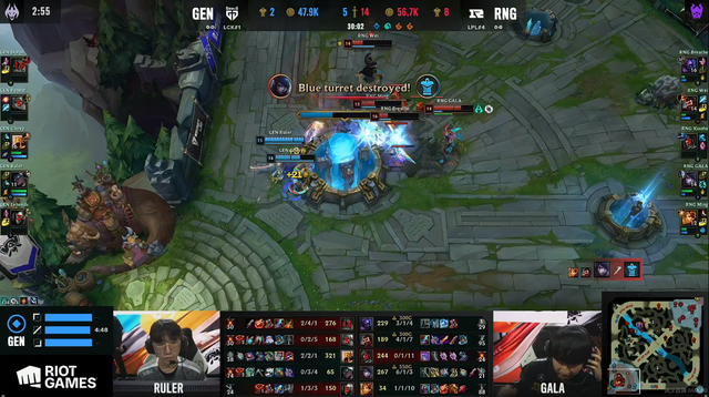 RNG击败GEN，管大校强颜欢笑！LCK网友：LPL四号>LCK一号