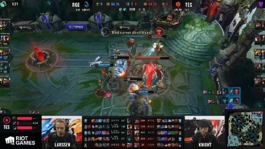 大的在这里！S12小组赛TES负RGE出线成疑，阿P点菜成功了？