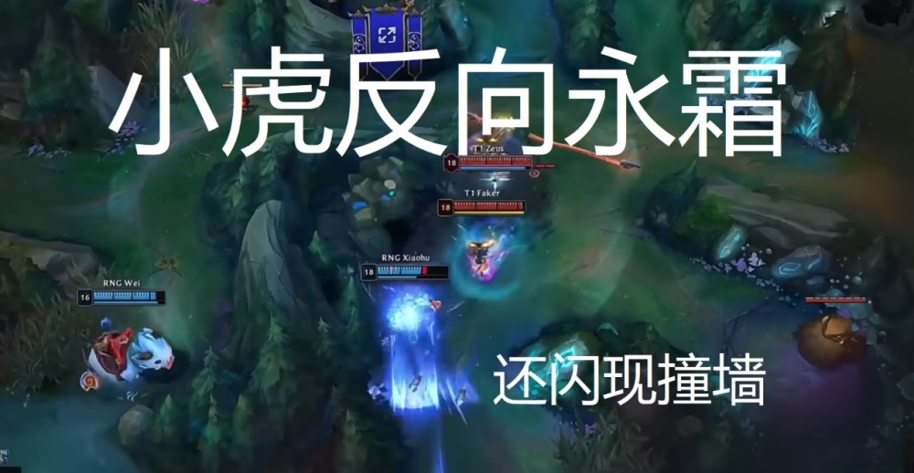 小虎反向永霜图火了！Wolf直播感谢：这场能击败RNG，全靠小虎了